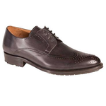 Mezlan Bilbao Wingtip Derby Shoes Graphite