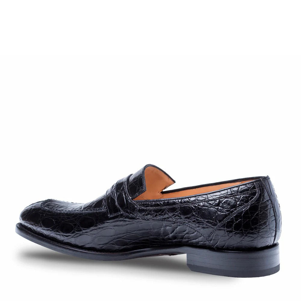 Mezlan Bixby Penny Loafers Black