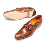 Mezlan Borgese Slip On Shoes Gold