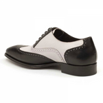 Mezlan Brookes Oxford Shoes Black / White