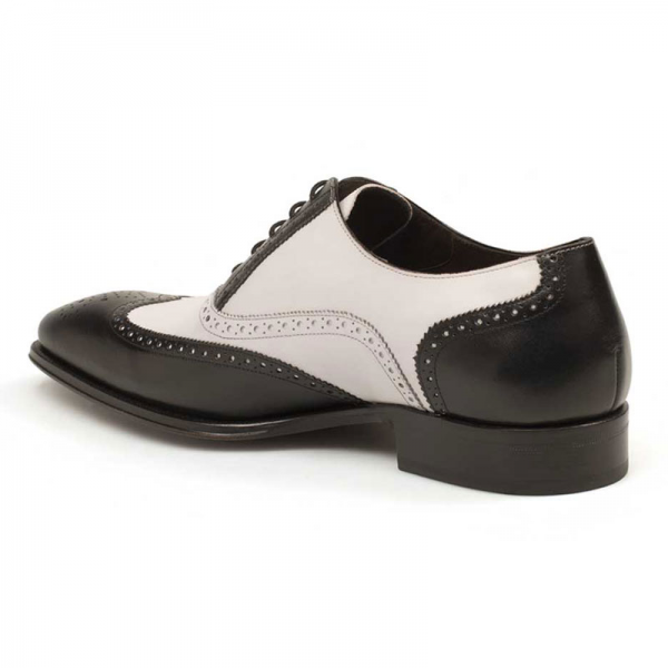 Mezlan Brookes Oxford Shoes Black / White