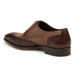 Mezlan Brookes Oxford Shoes Dark Brown / Taupe