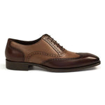 Mezlan Brookes Oxford Shoes Dark Brown / Taupe