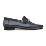 Mezlan Brussels Handsewn Moccasin Blue