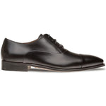 Mezlan Calfskin Folded-Seam Oxfords Black