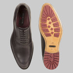 Mezlan Canale Calfskin Bal Oxford Graphite
