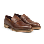 Mezlan Cantonia Calfskin Penny Loafer Brown