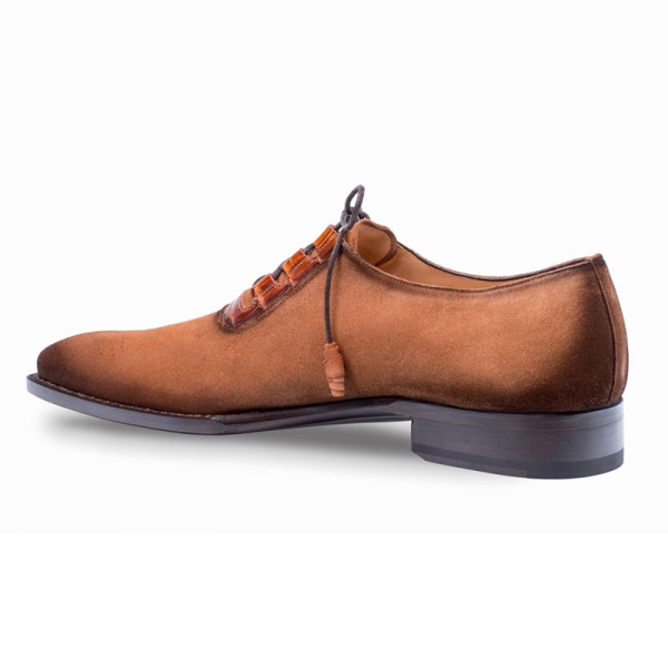 Mezlan Cassel Oxford Shoes Cognac