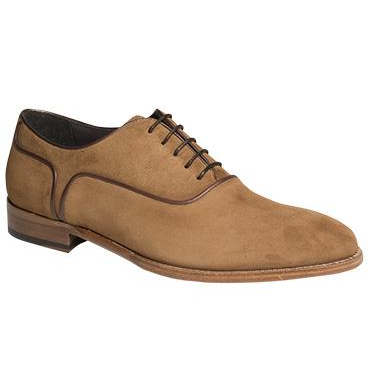 Mezlan Castria Suede Oxfords Tan