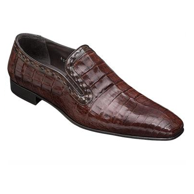 Mezlan Catlin Crocodile Slip On Loafers Sport