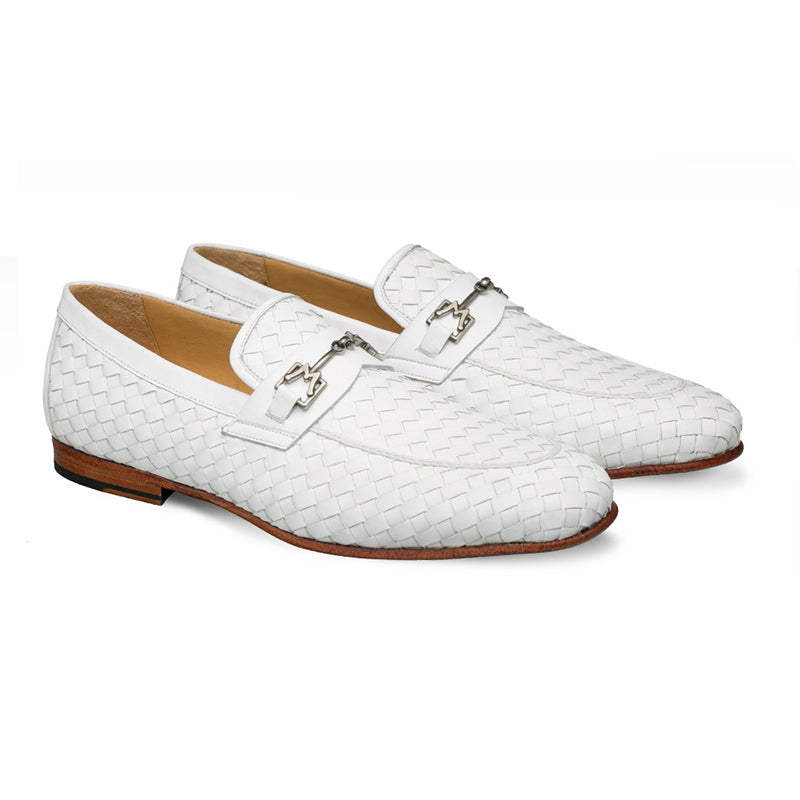Mezlan Cerros Slip On Shoes White