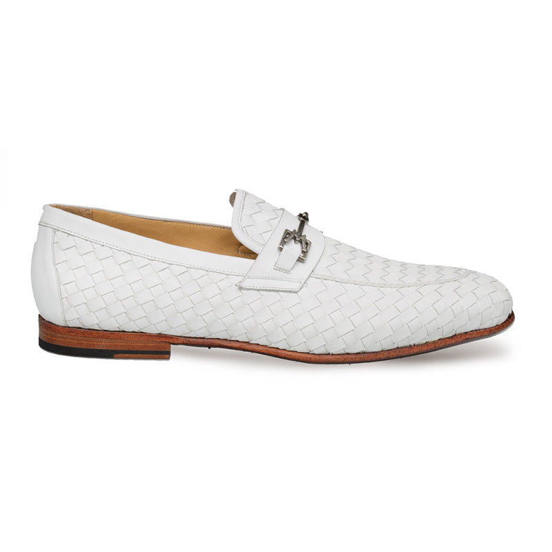 Mezlan Cerros Slip On Shoes White