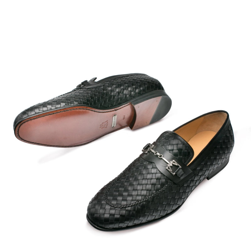 Mezlan Cerros Slip On Shoes Black
