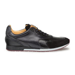 Mezlan Chiron exotic sneakers Black