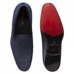 Mezlan Cibeles Loafers Blue / Bone