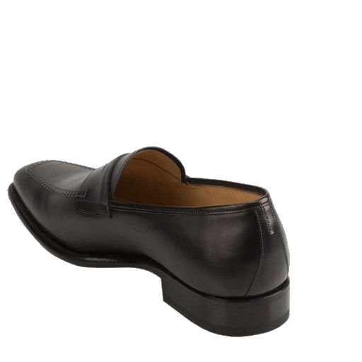 Mezlan Claude Apron Toe Loafers Graphite