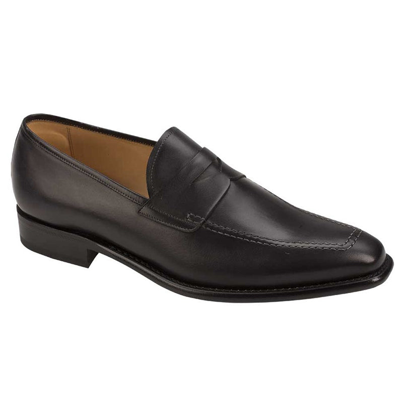 Mezlan Claude Calfskin Penny Loafer Graphite