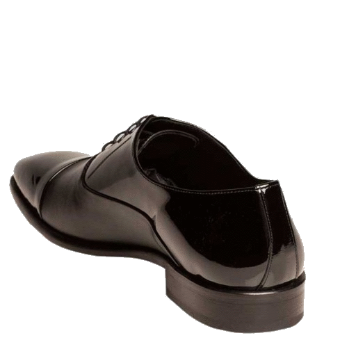 Mezlan Concerto Patent Leather Formal Shoes Black