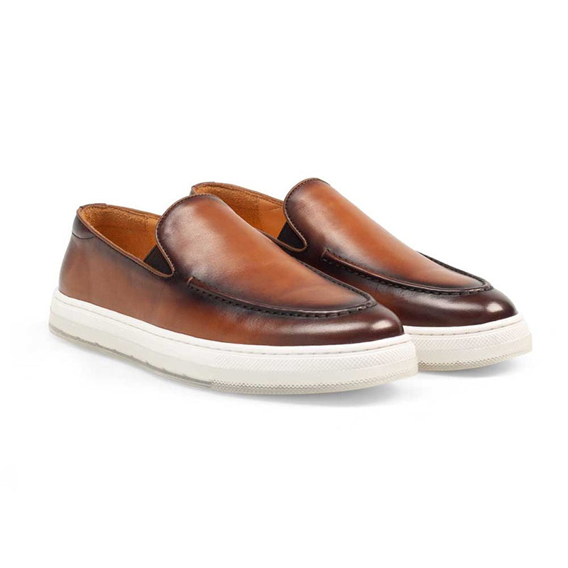 Mezlan Concord Slip On Sneakers Tan