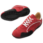 Mezlan Coronado Suede Sneaker Red / White