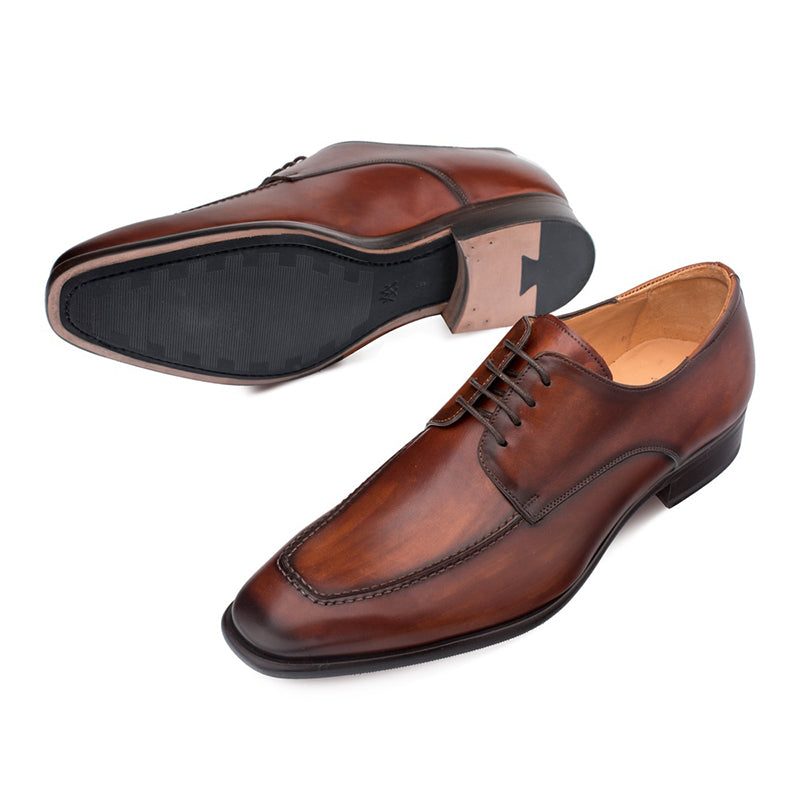 Mezlan Coventry Derby Shoes Cognac 