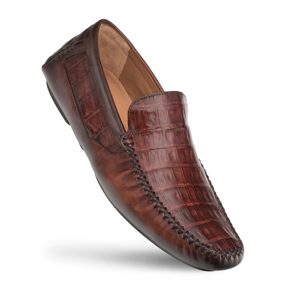 Mezlan Crocodile / Leather Driver Moccasin Sport (RX7347-F)