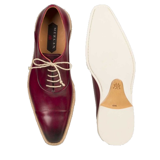 Mezlan Curie Sport Cap Toe Oxfords Burgundy