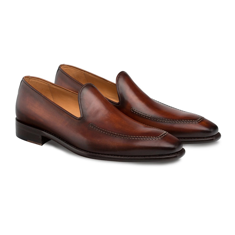 Mezlan Curtana Slip On Shoes Cognac