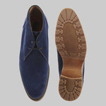Mezlan Dalias Suede Boots Blue