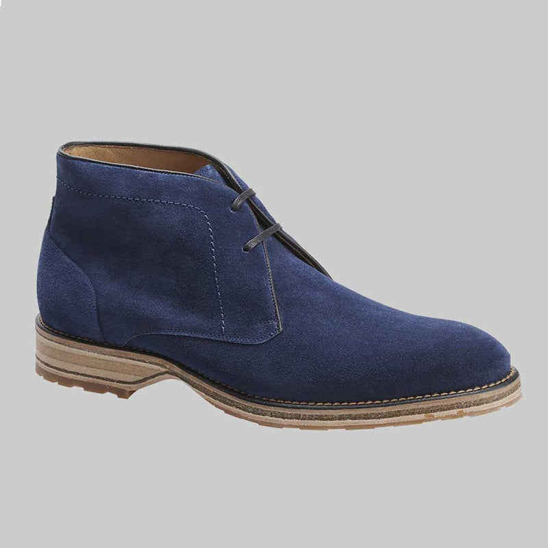 Mezlan Dalias Suede Boots Blue