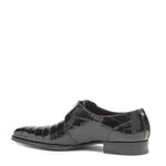 Mezlan Dallas Crocodile Shoes Black