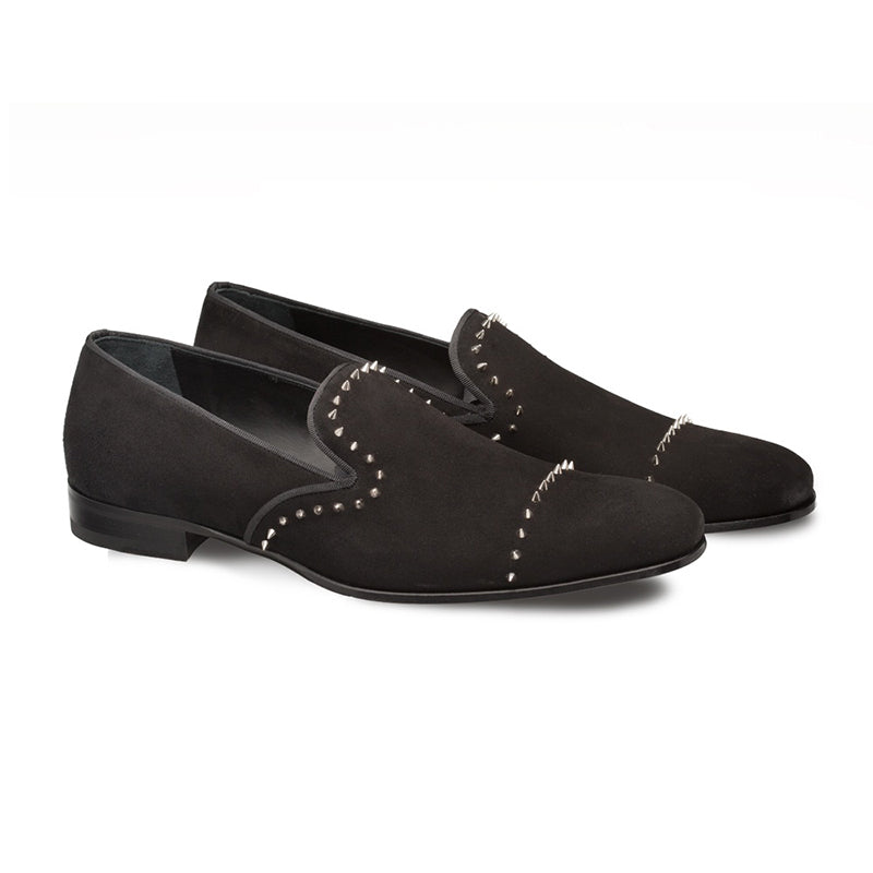 Mezlan Danee Suede Shoes Black