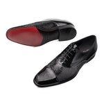 Mezlan Davos Lace Up Oxford Black