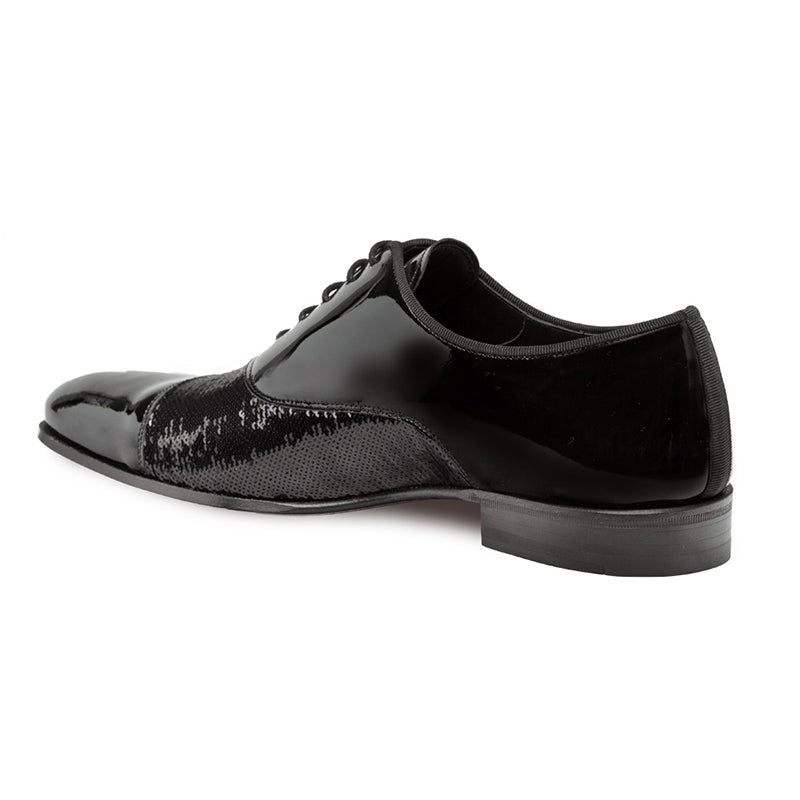 Mezlan Davos Lace Up Oxford Black