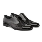 Mezlan Davos Lace Up Oxford Black