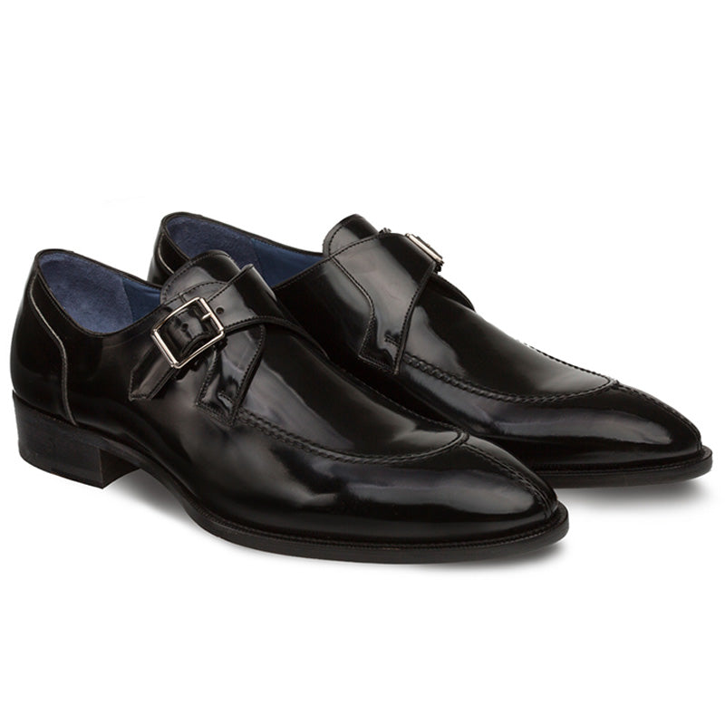 Mezlan Debussy Calfskin Shoes Black
