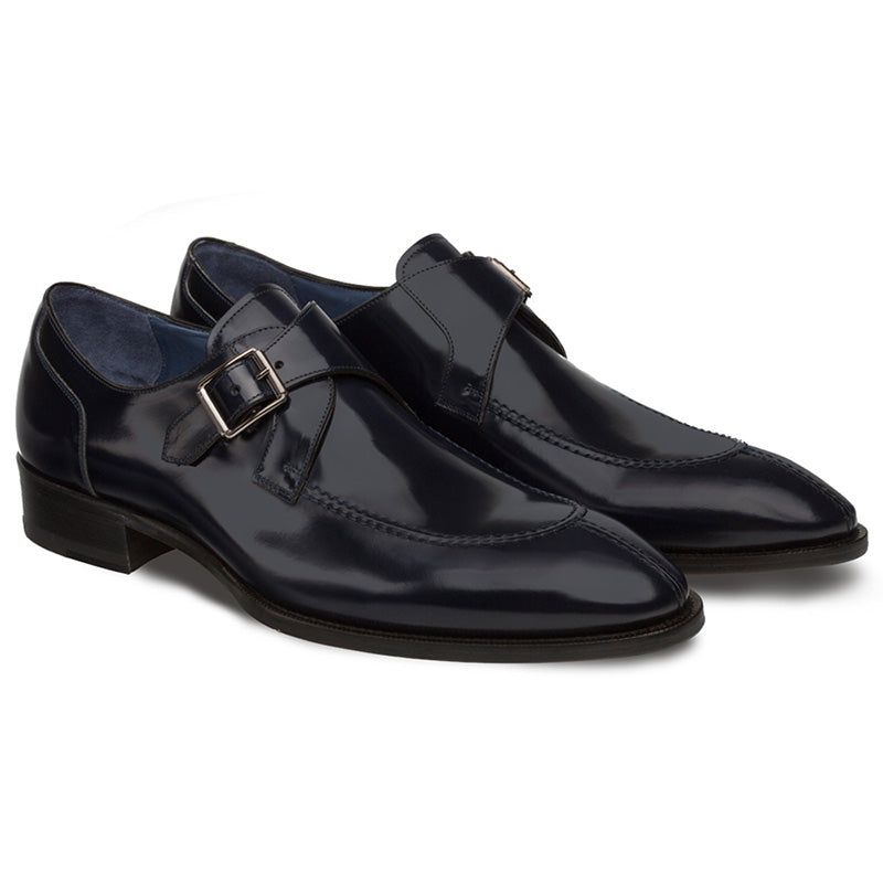 Mezlan Debussy Calfskin Shoes Blue