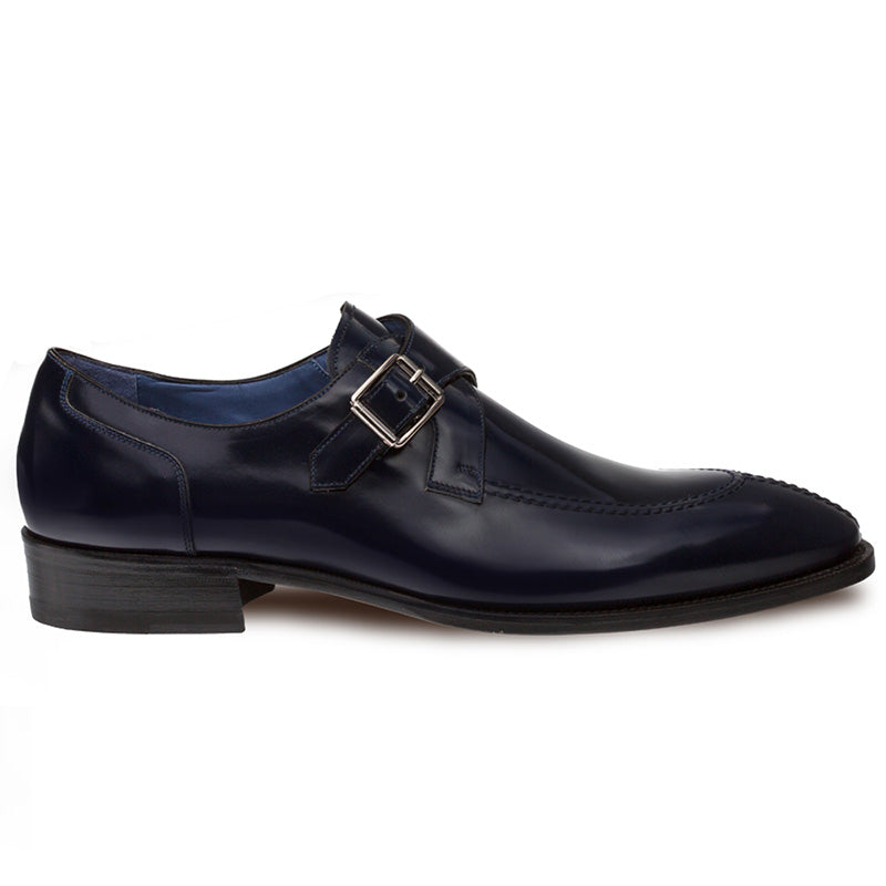 Mezlan Debussy Calfskin Shoes Blue