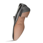 Mezlan Deerskin Calfskin Slip On Shoes Black (S20466)