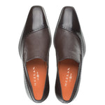Mezlan Deerskin Calfskin Slip On Shoes Brown (S20466)