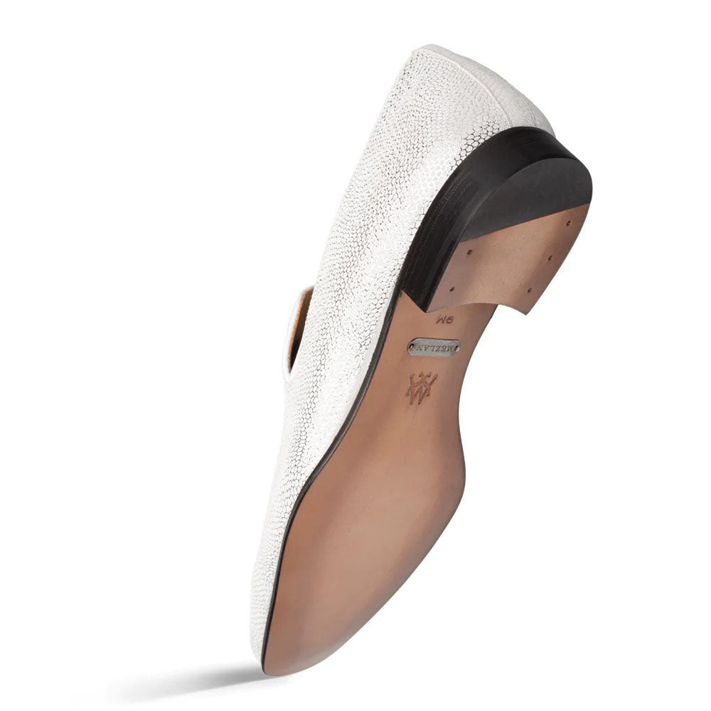 Mezlan Designer-Glow Evening Pump Shoes Bone (S20649)