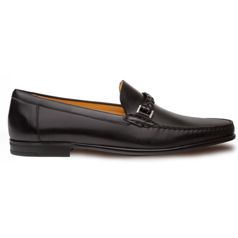 Mezlan Dorelli Calfskin Shoes Black