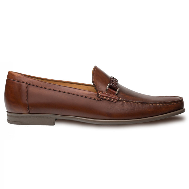 Mezlan Dorelli Calfskin Shoes Cognac
