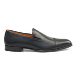 Mezlan Durbin Calfskin Slip-on Shoes Black