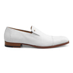 Mezlan Durbin Calfskin Slip-on Shoes White