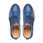 Mezlan Elastic Slip On Sneakers Blue / Black 