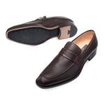 Mezlan Elche Slip On Penny Loafer Brown