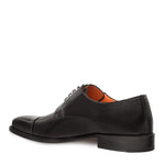Mezlan Emilio Calfskin Cap Toe Blucher Black