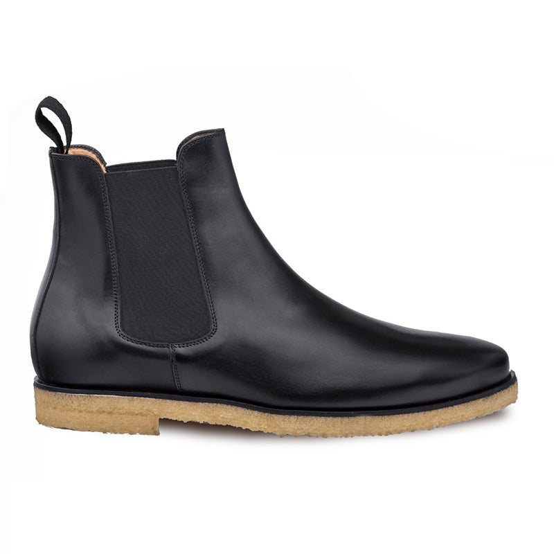 Mezlan Engel II Plain Toe Boots Black