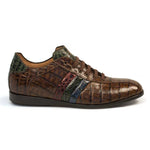 Mezlan Eros Crocodile Sneaker Brown Multi